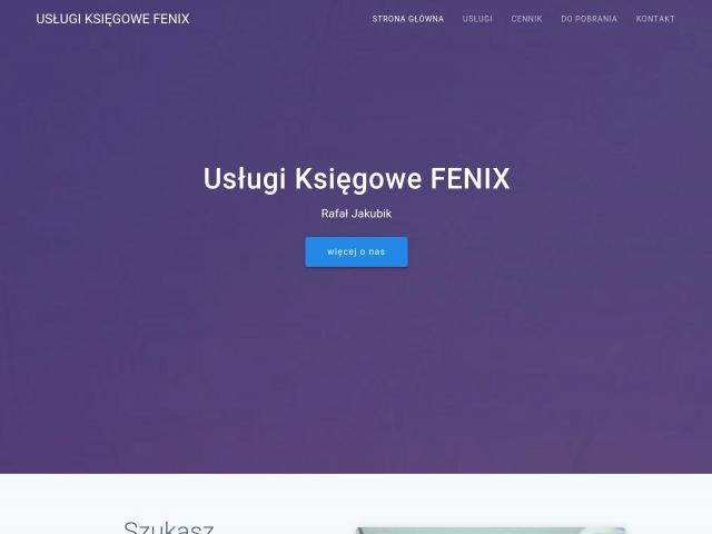 Zobacz USŁUGI KSIĘGOWE FENIX RAFAŁ JAKUBIK