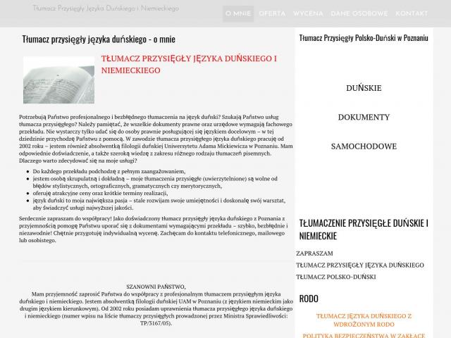 Zobacz Tłumacz Przysięgły Języka Duńskiego i Niemieckiego - JGM-Tlumaczenia.pl
