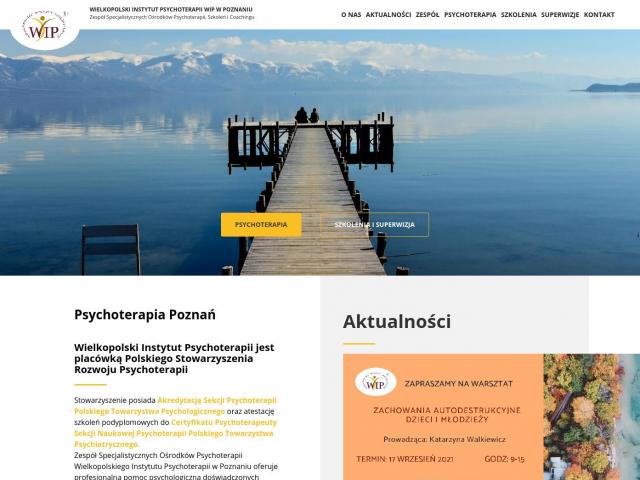 Zobacz WIELKOPOLSKI INSTYTUT PSYCHOTERAPII WIP