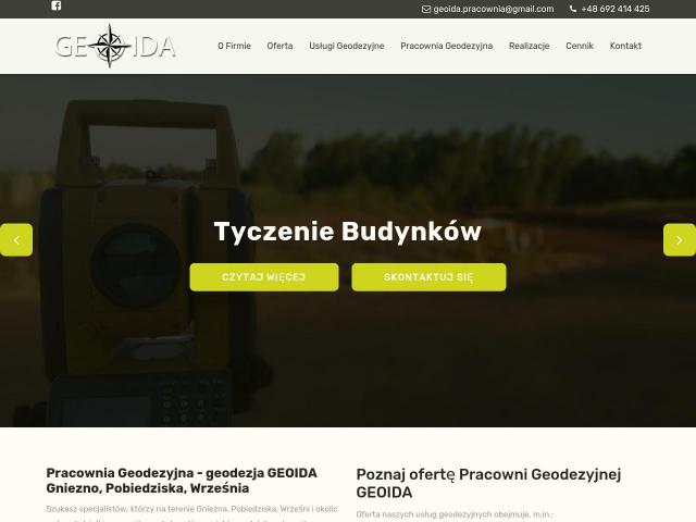 Zobacz Pracownia Geodezyjna GEOIDA