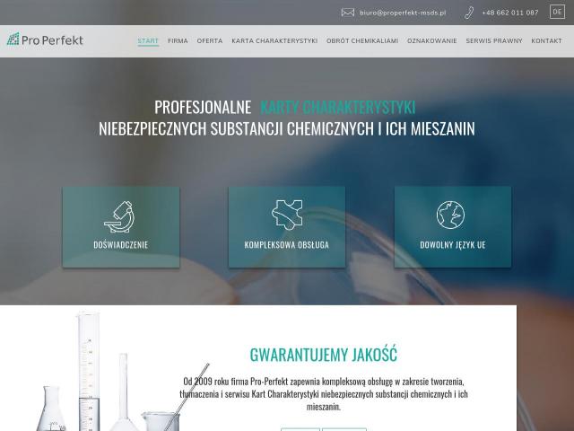 Zobacz Pro-Perfekt. Centrum Kart Charakterystyki
